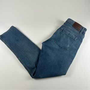 Revtown Mens SZ 33x32 Blue Sharp Slim Straight Fit Stretch Decade Denim Jean